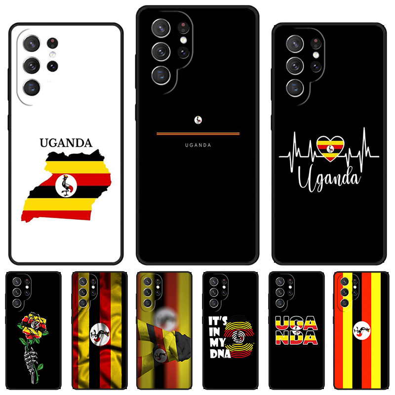 Phone Cases Uganda - أوغندا العلم قضية الهاتف لسامسونج غالاكسي