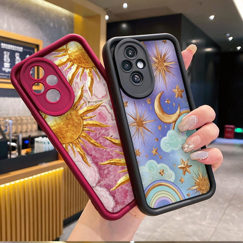 Phone Cases Honor - غطاء هاتف مطبوع بتصميم السماء المرصعة