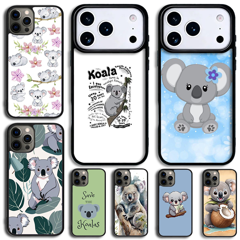 Phone Cases Australia - غطاء هاتف بتصميم كوالا أسترالي لطيف