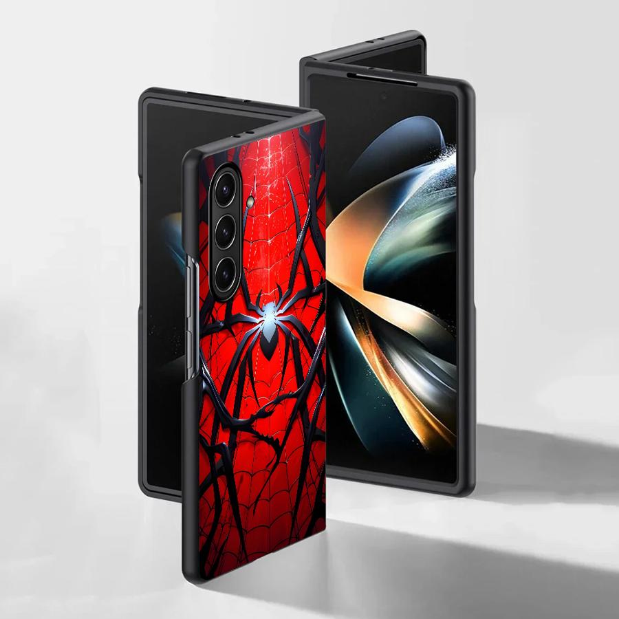 Phone Cases Z Fold 5 - حافظة عنكبوت إبداعية لهاتف سامسونج جالاكسي