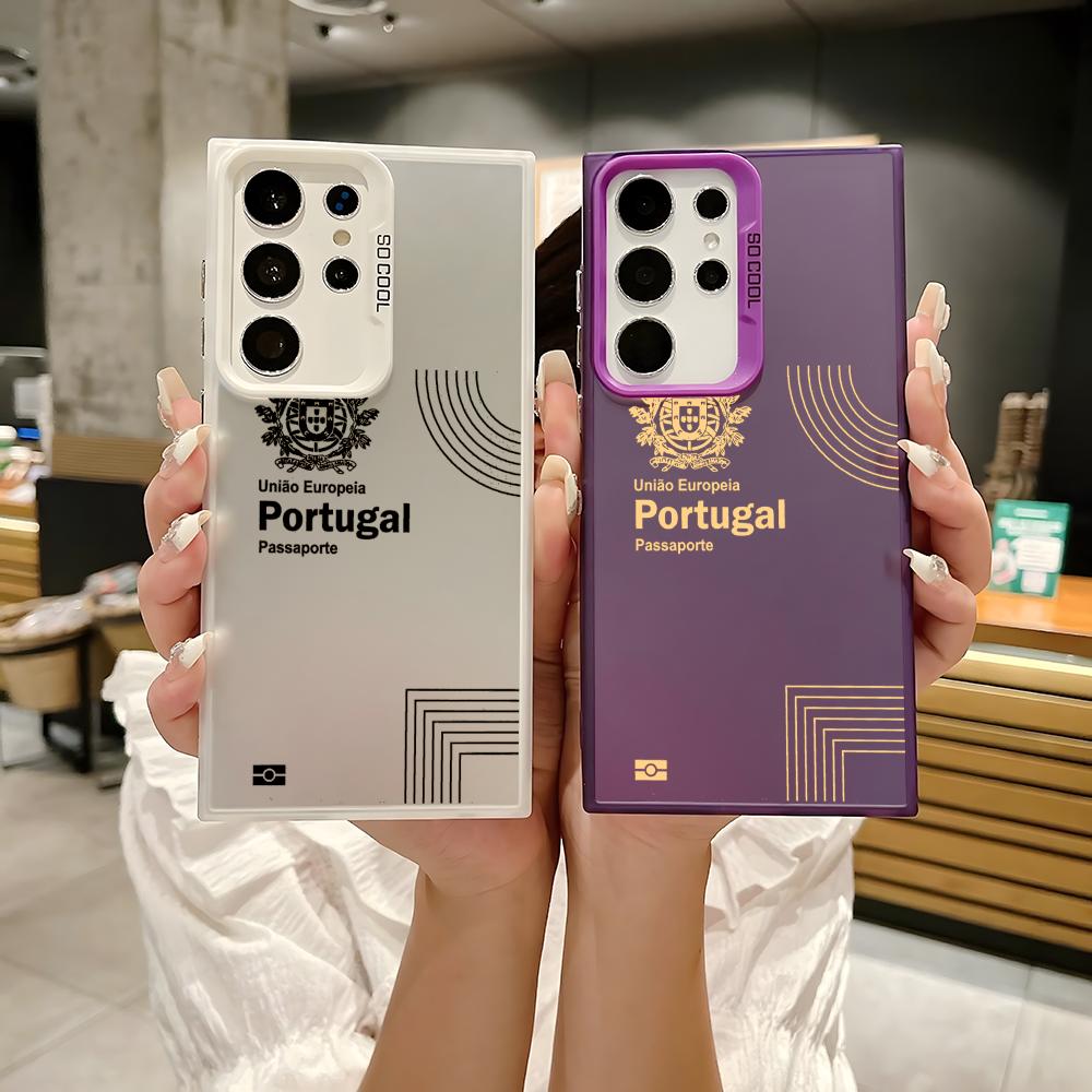 Phone Cases Hard - غطاء هاتف أنيق بتصميم جواز سفر
