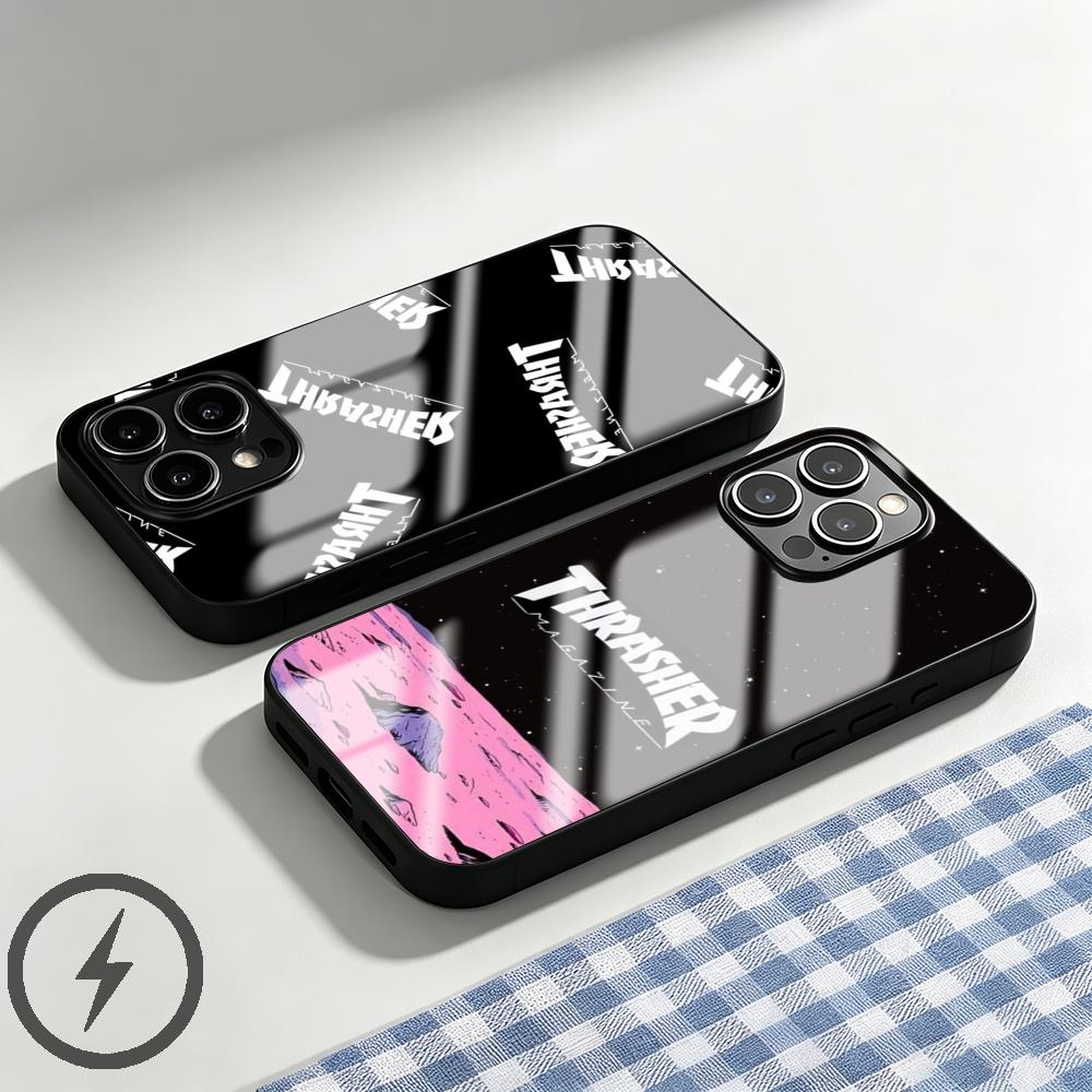 Phone Cases Mous - غطاء هاتف ماركة THRASHER لأجهزة آيفون