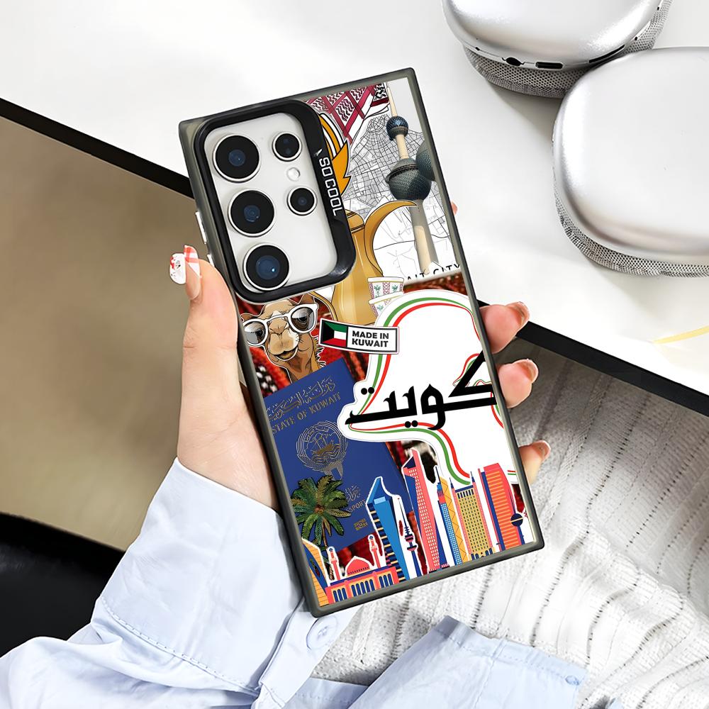Phone Cases Kuwait - غطاء هاتف بعلم الكويت لسامسونج جالاكسي