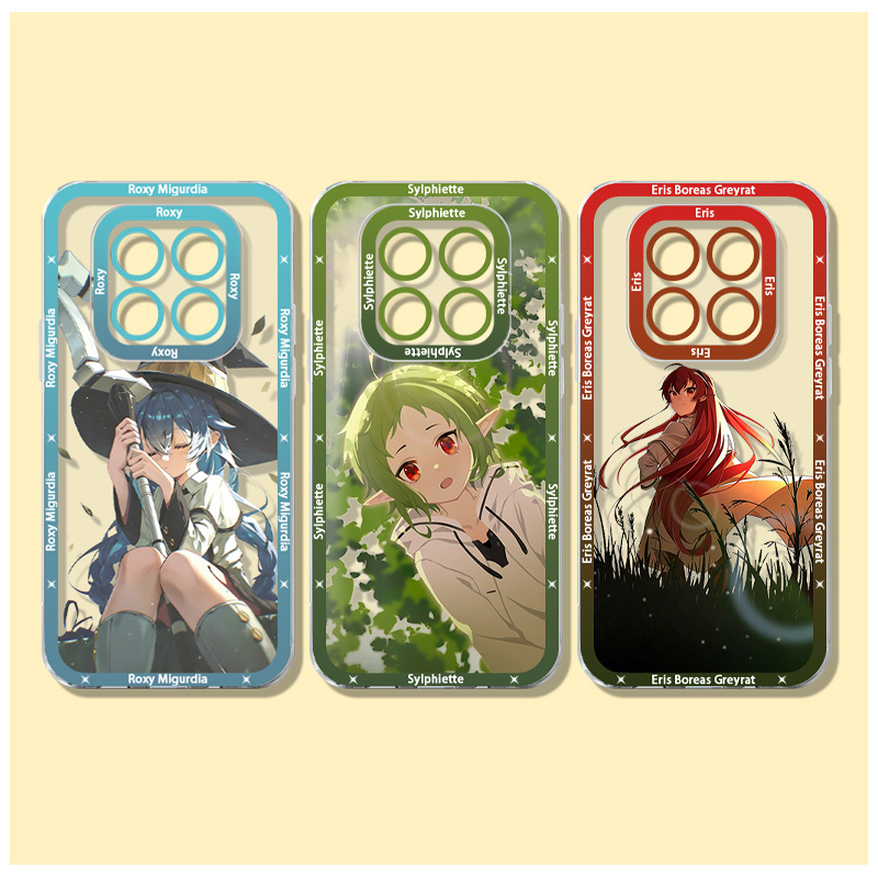 Phone Cases Xiaomi 14T - غطاء هاتف شفاف بتصميم M-Mushoku T-Tensei
