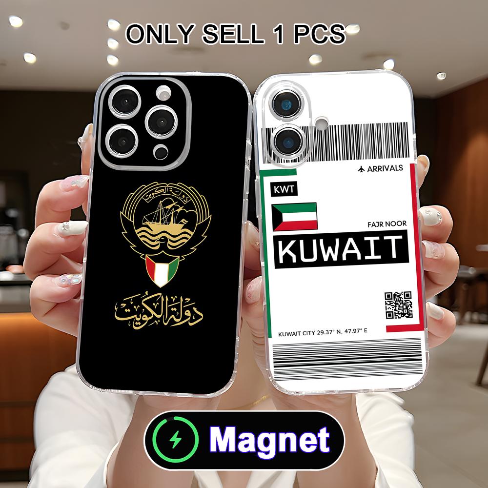 Phone Cases Kuwait - غطاء هاتف بعلم الكويت لآيفون 18