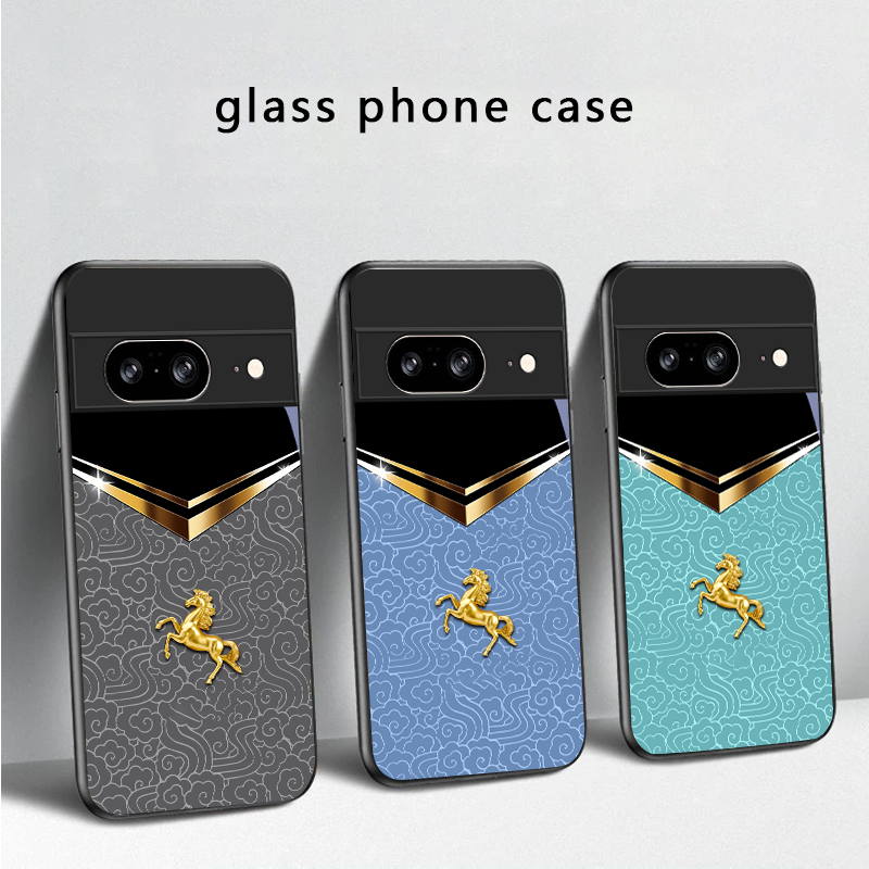 غطاء هاتف زجاجي أسود بتصميم حص - مراجعة Phone Cases Google Pixel 7 وسعره