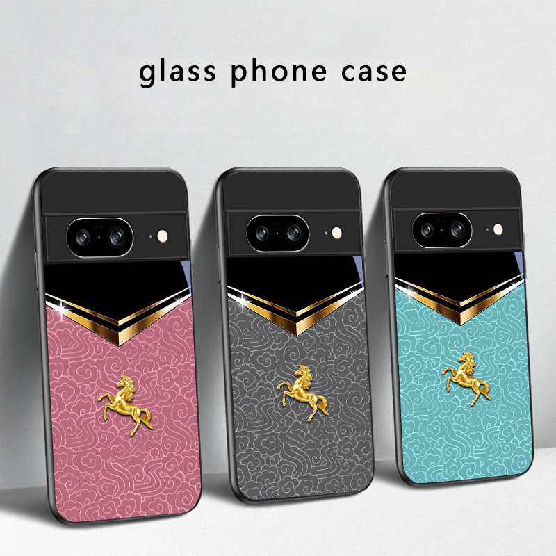 غطاء هاتف زجاجي أسود بتصميم حص - مراجعة Phone Cases Google Pixel 7 وسعره