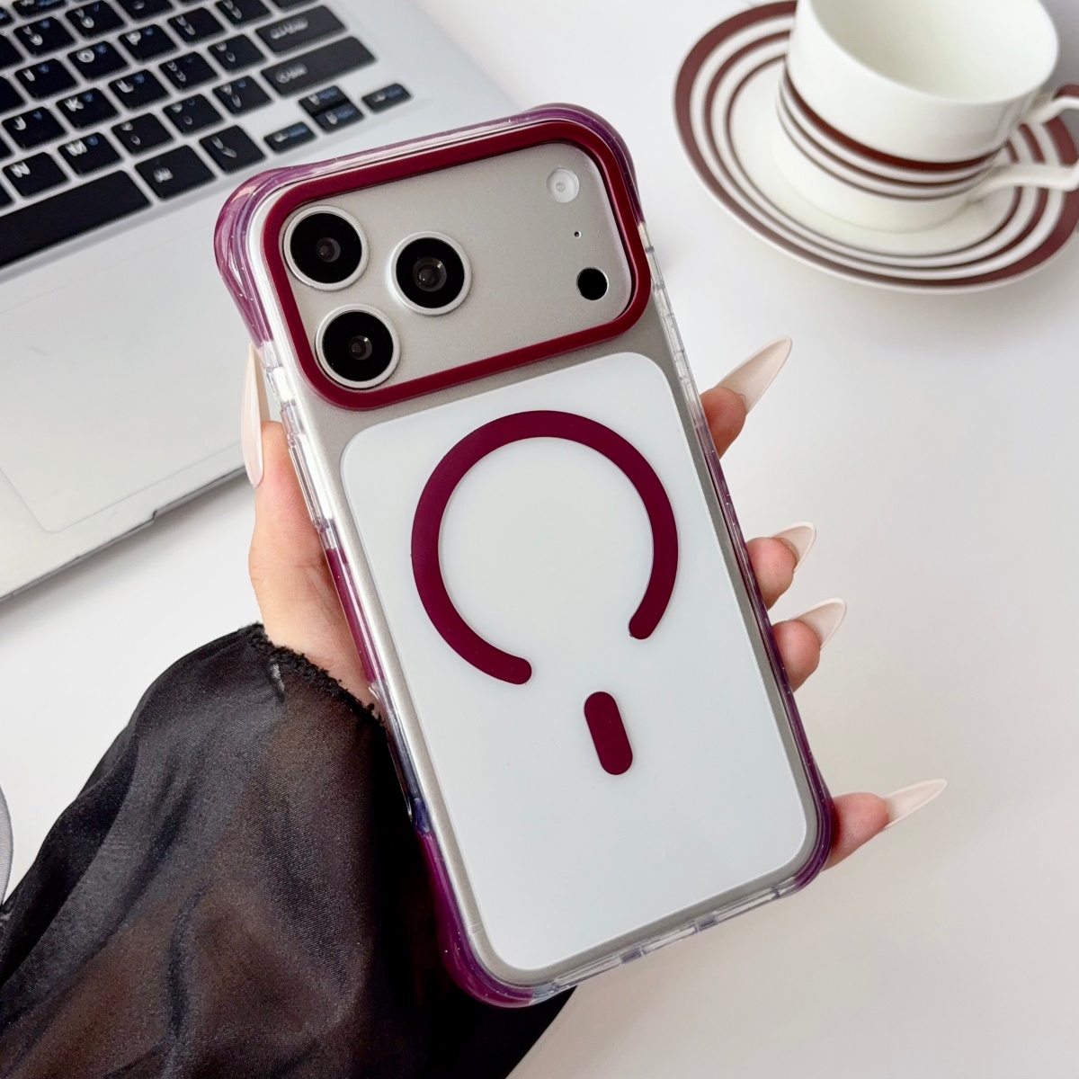 غطاء واقي شفاف مضاد للصدمات مع - مراجعة Clear Magsafe Case وسعره