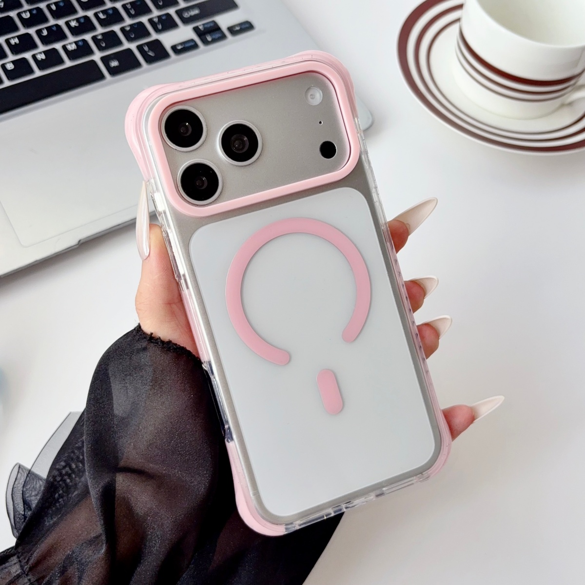 غطاء واقي شفاف مضاد للصدمات مع - مراجعة Clear Magsafe Case وسعره