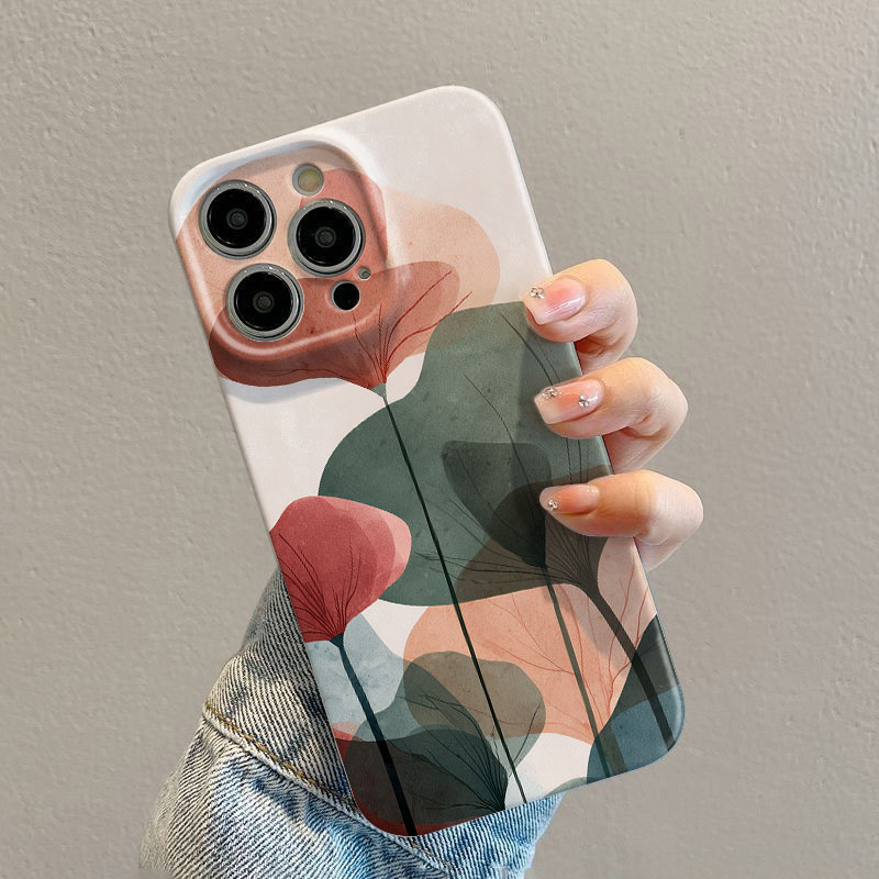غطاء هاتف بتصميم أوراق شجر فني - مراجعة Phone Cases Mous وسعره