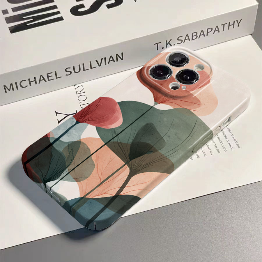 غطاء هاتف بتصميم أوراق شجر فني - مراجعة Phone Cases Mous وسعره