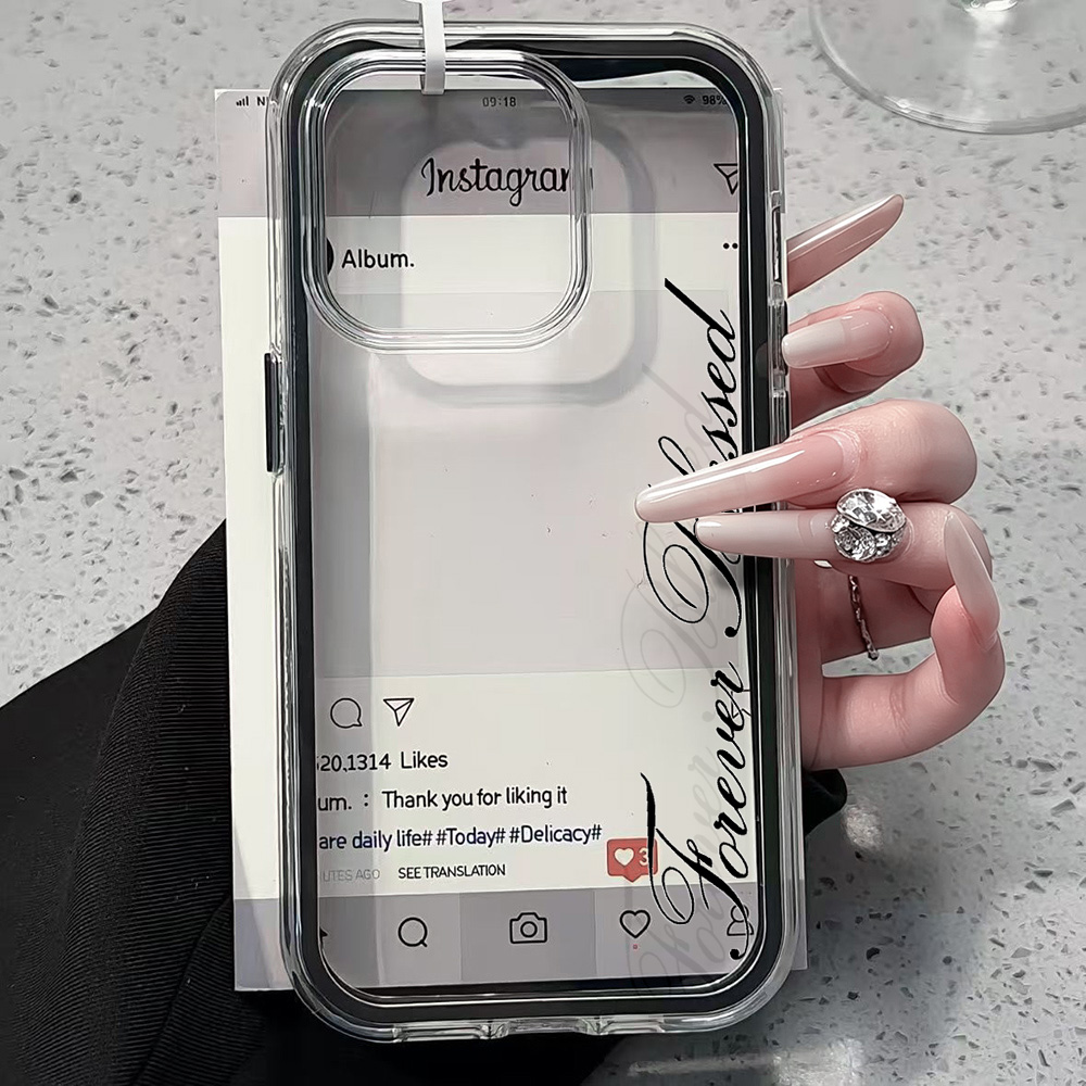 غطاء هاتف شفاف بسيط من Forever - مراجعة Phone Cases Transparent وسعره