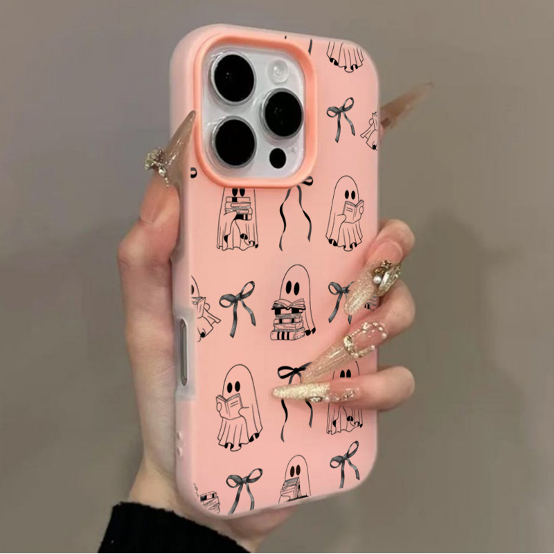غطاء هاتف لطيف بتصميم كتاب شبح - مراجعة Phone Cases Mous وسعره
