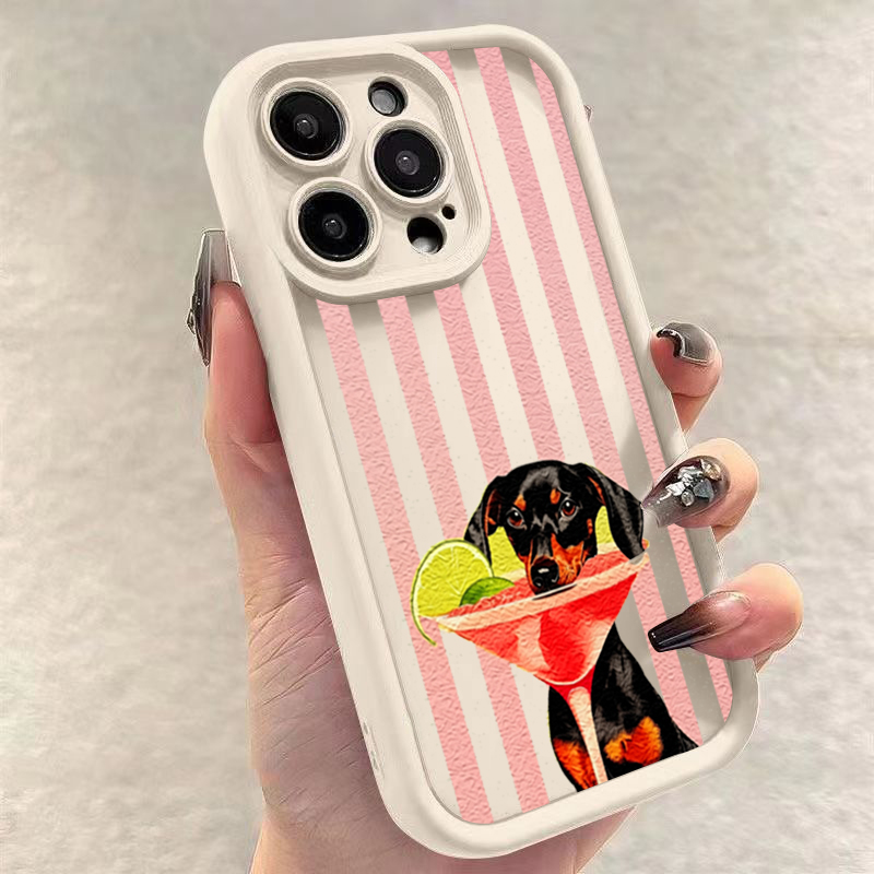 غطاء هاتف لطيف بطباعة كلب مخطط - مراجعة Phone Cases Xiaomi 14T وسعره