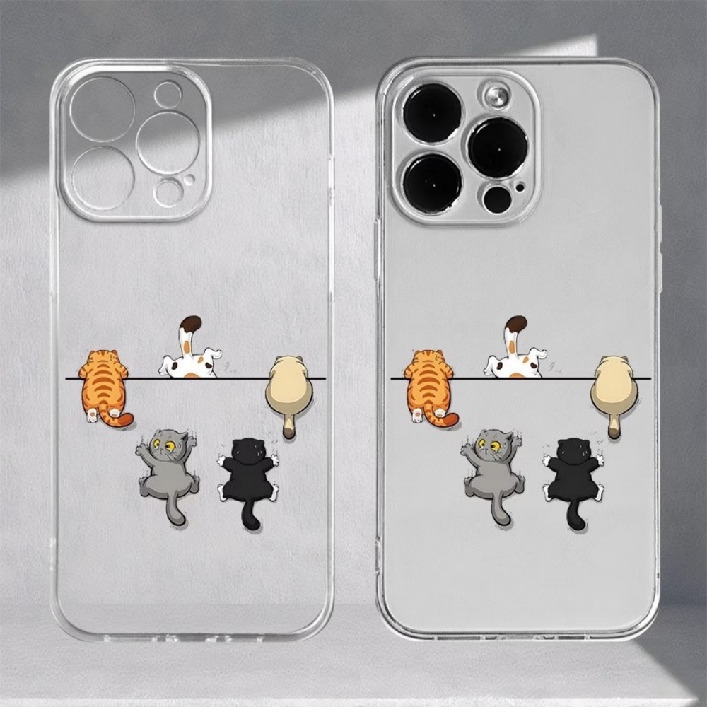 غطاء هاتف بنمط خمسة قطط لطيفة  - مراجعة Phone Cases Mous وسعره