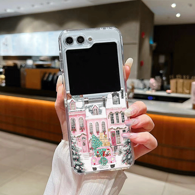 المبنى الريفية مشهد الثلوج عيد - مراجعة Phone Cases Z Fold 5 وسعره