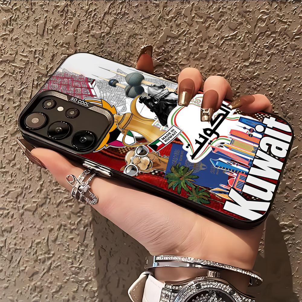 غطاء هاتف بعلم الكويت لسامسونج - مراجعة Phone Cases Kuwait وسعره