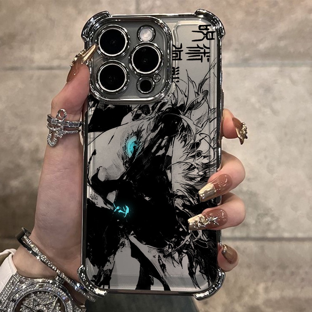 غطاء هاتف مطلي بتصميم أنمي جوج - مراجعة Phone Cases Jujutsu Kaisen وسعره