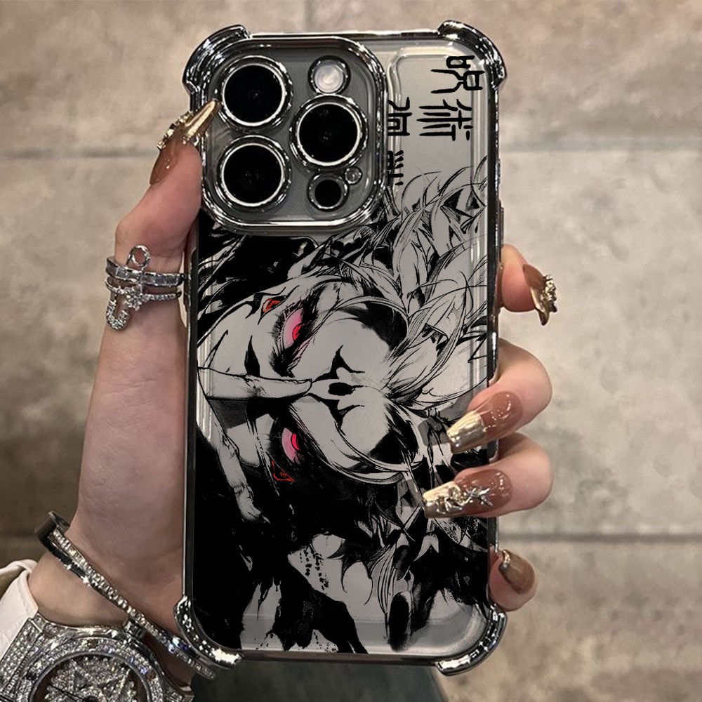 غطاء هاتف مطلي بتصميم أنمي جوج - مراجعة Phone Cases Jujutsu Kaisen وسعره