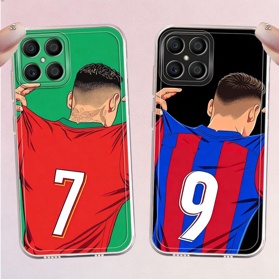 حافظة هاتف كرتونية بأرقام كرة  - مراجعة Phone Cases Honor وسعره