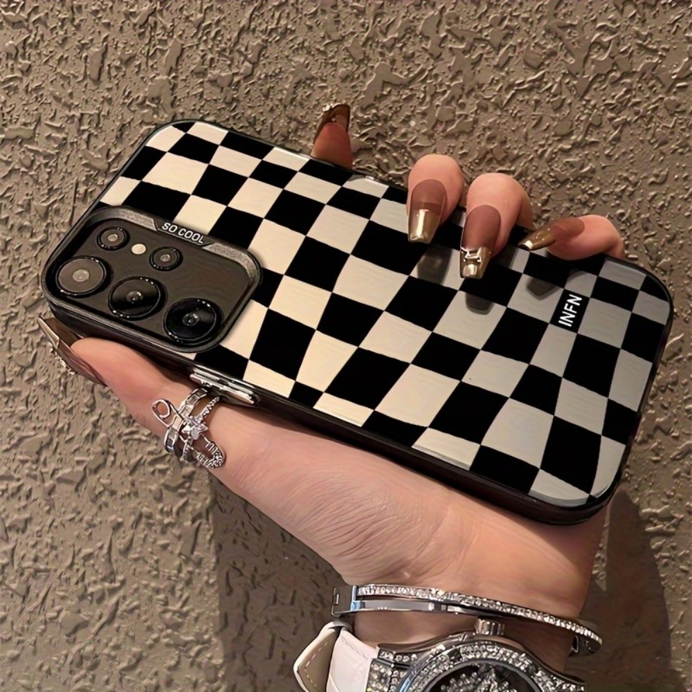 جراب هاتف بنمط رقعة الشطرنج له - مراجعة Phone Cases Hard وسعره