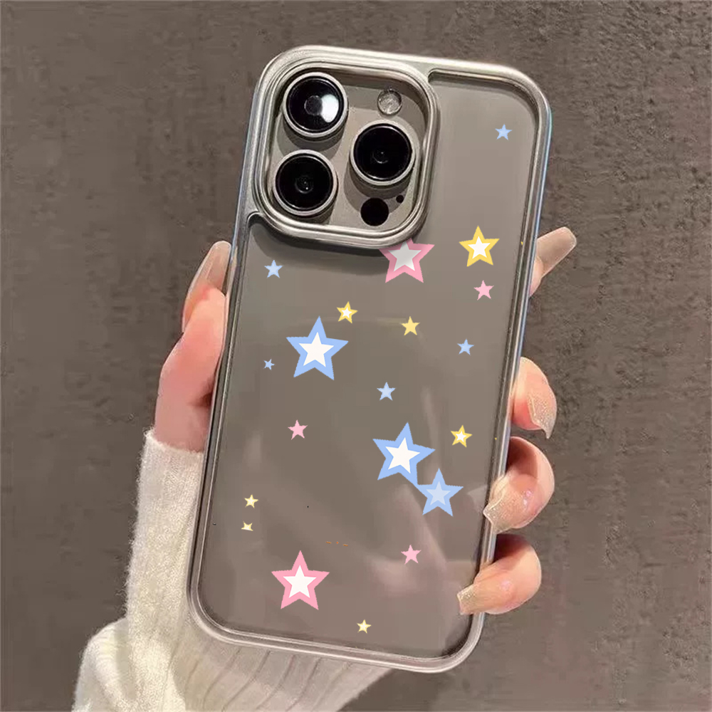 حافظات شفافة بتصميم نجوم Y2K ل - مراجعة Phone Cases Transparent وسعره