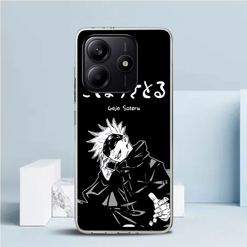 غطاء هاتف أسود وأبيض بتصميم كا - مراجعة Phone Cases Jujutsu Kaisen وسعره
