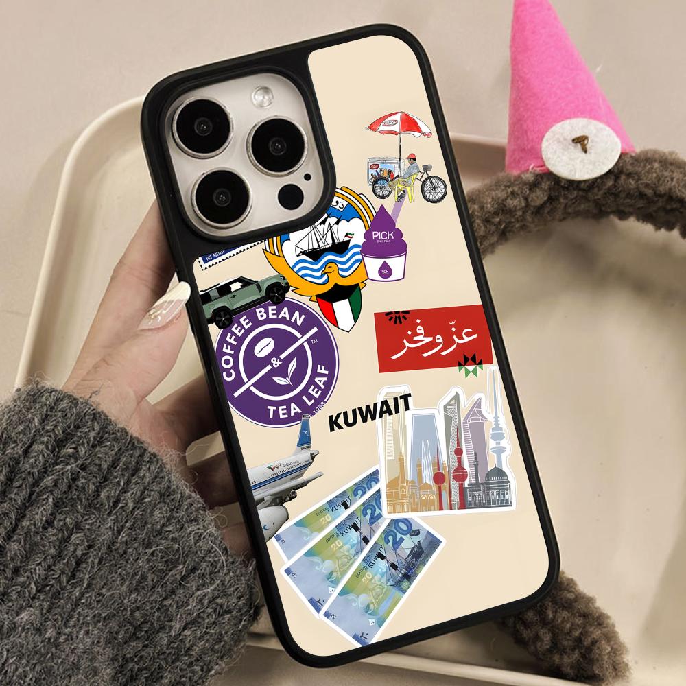 غطاء هاتف بعلم الكويت لآيفون 1 - مراجعة Phone Cases Kuwait وسعره