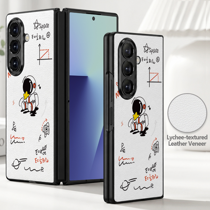 غطاء هاتف من الجلد الصناعي مطب - مراجعة Phone Cases Z Fold 5 وسعره