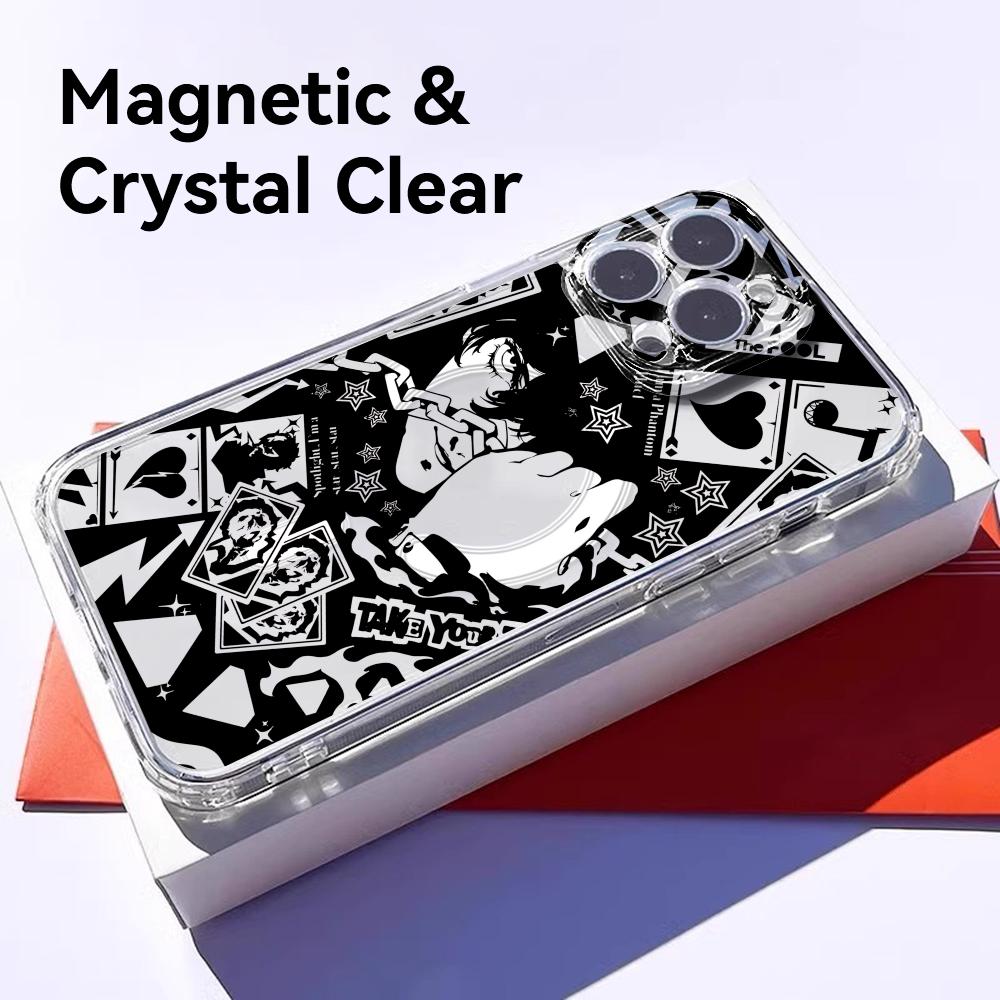 غطاء هاتف مغناطيسي شفاف بتصميم - مراجعة Phone Cases For Iphone 16 وسعره