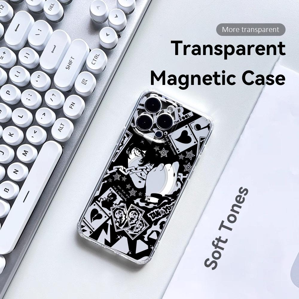 غطاء هاتف مغناطيسي شفاف بتصميم - مراجعة Phone Cases For Iphone 16 وسعره