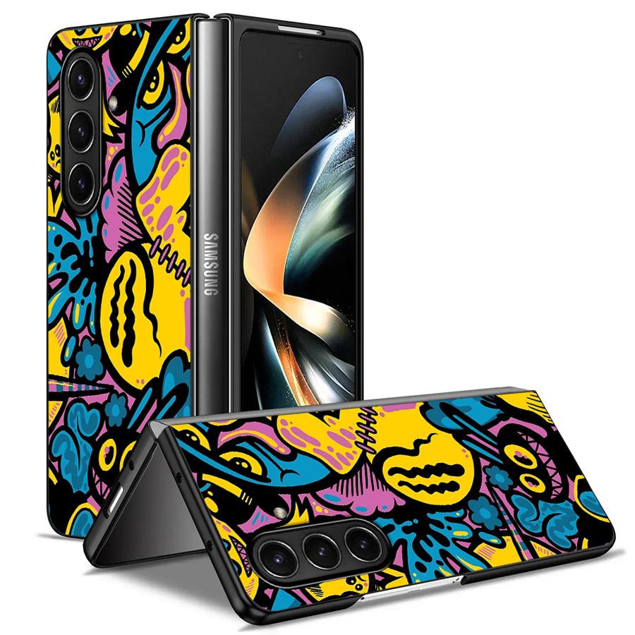 حافظة بتصميم جرافيتي كرتونية ل - مراجعة Phone Cases Z Fold 5 وسعره