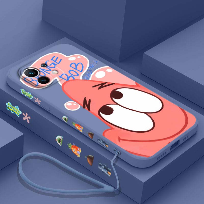 غطاء هاتف سائل بتصميم سبونج بو - مراجعة Phone Cases Xiaomi 14T وسعره