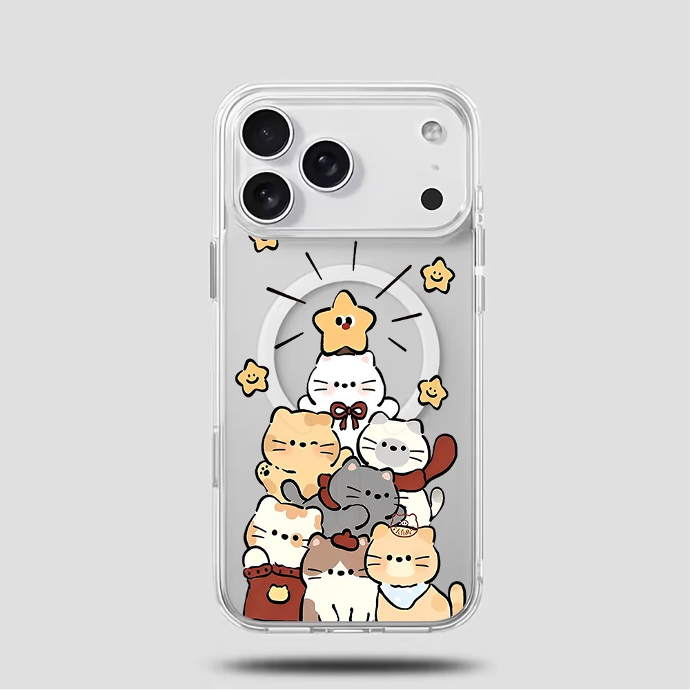 غطاء هاتف شفاف بتصميم قطة كرتو - مراجعة Phone Cases For Iphone 16 وسعره